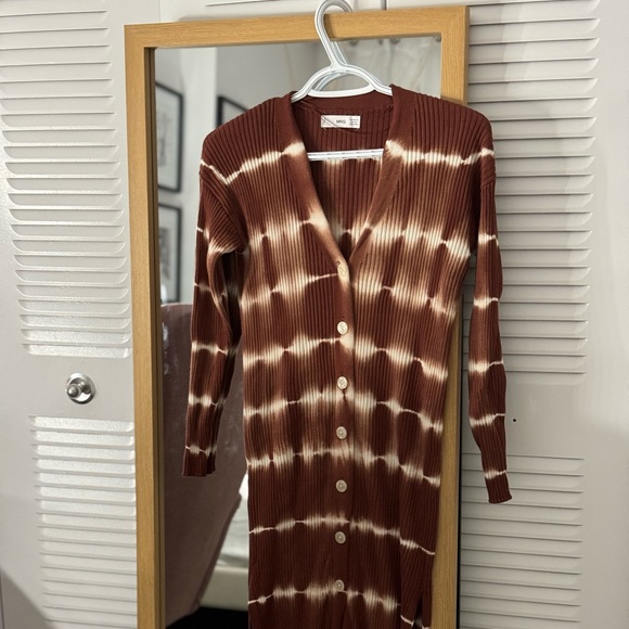 Mango Maxi Dress with slit - Picture 1 of 7